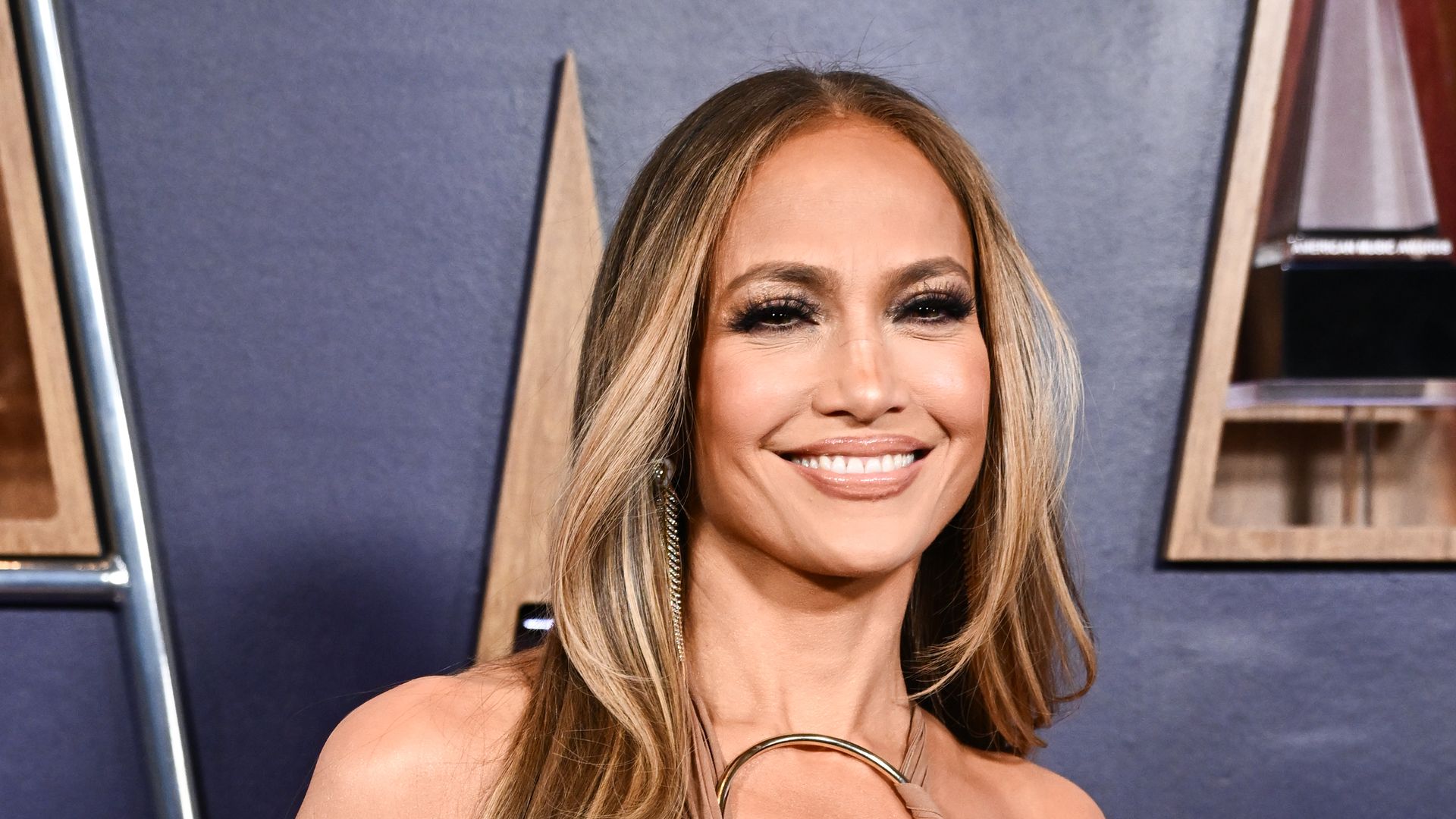 Jennifer Lopez at the 2025 American Music Awards held at the Fontainebleau Las Vegas on May 26, 2025 in Las Vegas, Nevada