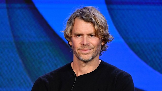 Eric Christian Olsen speaks onstage at the "Matlock" Presentation Q&A during the CBS Network portion of the 2024 TCA Summer Press Tour at The Langham Huntington, Pasadena on July 13, 2024 in Pasadena, California.