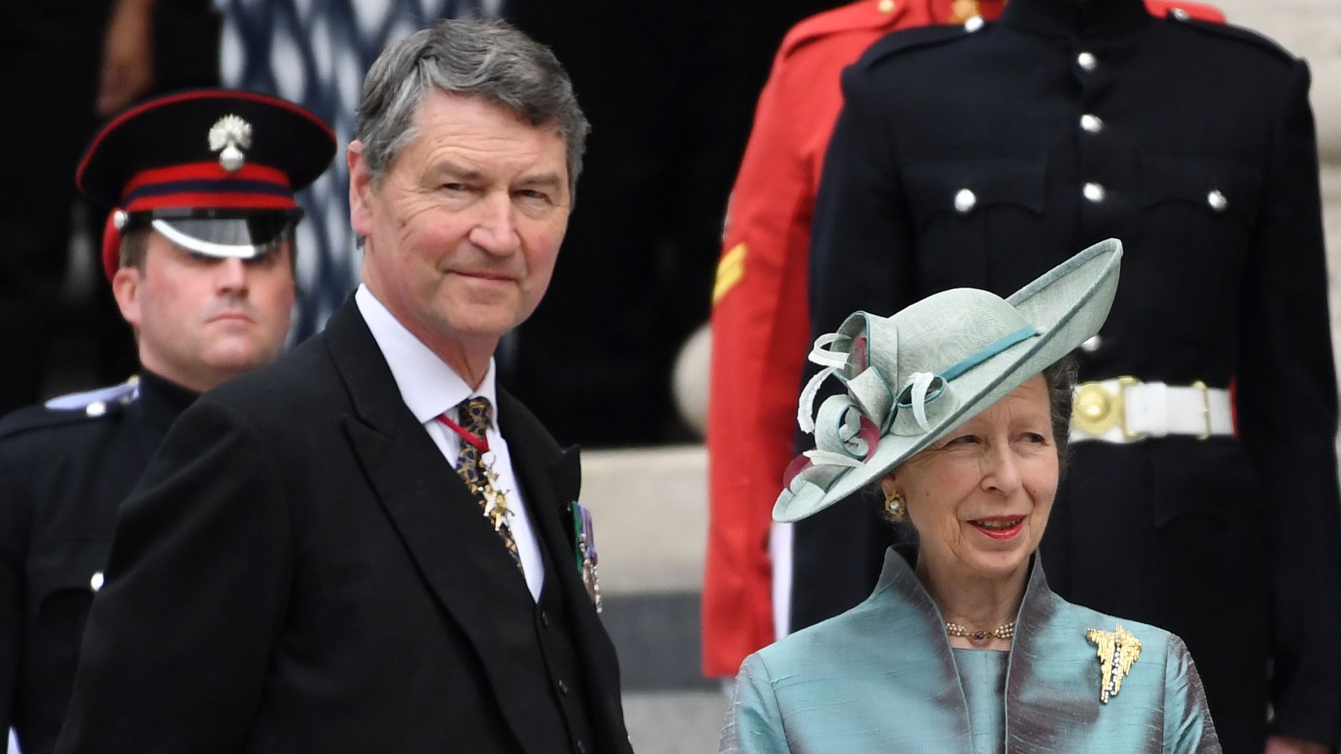 Princess Anne and Sir Tim Laurence at Platinum Jubilee