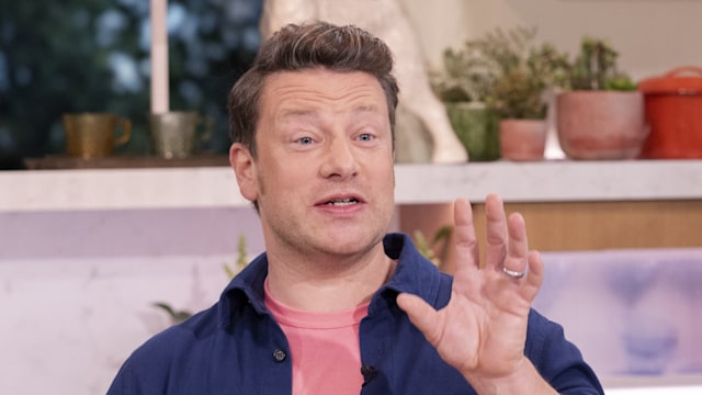 Jamie Oliver on this morning 