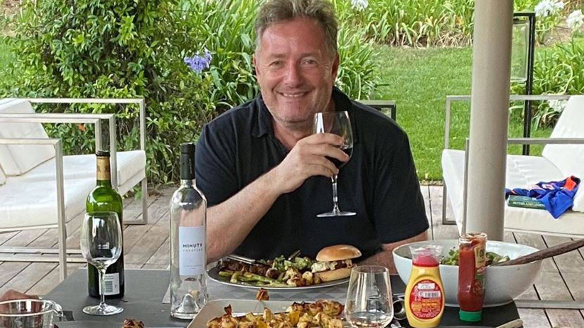 piers morgan food