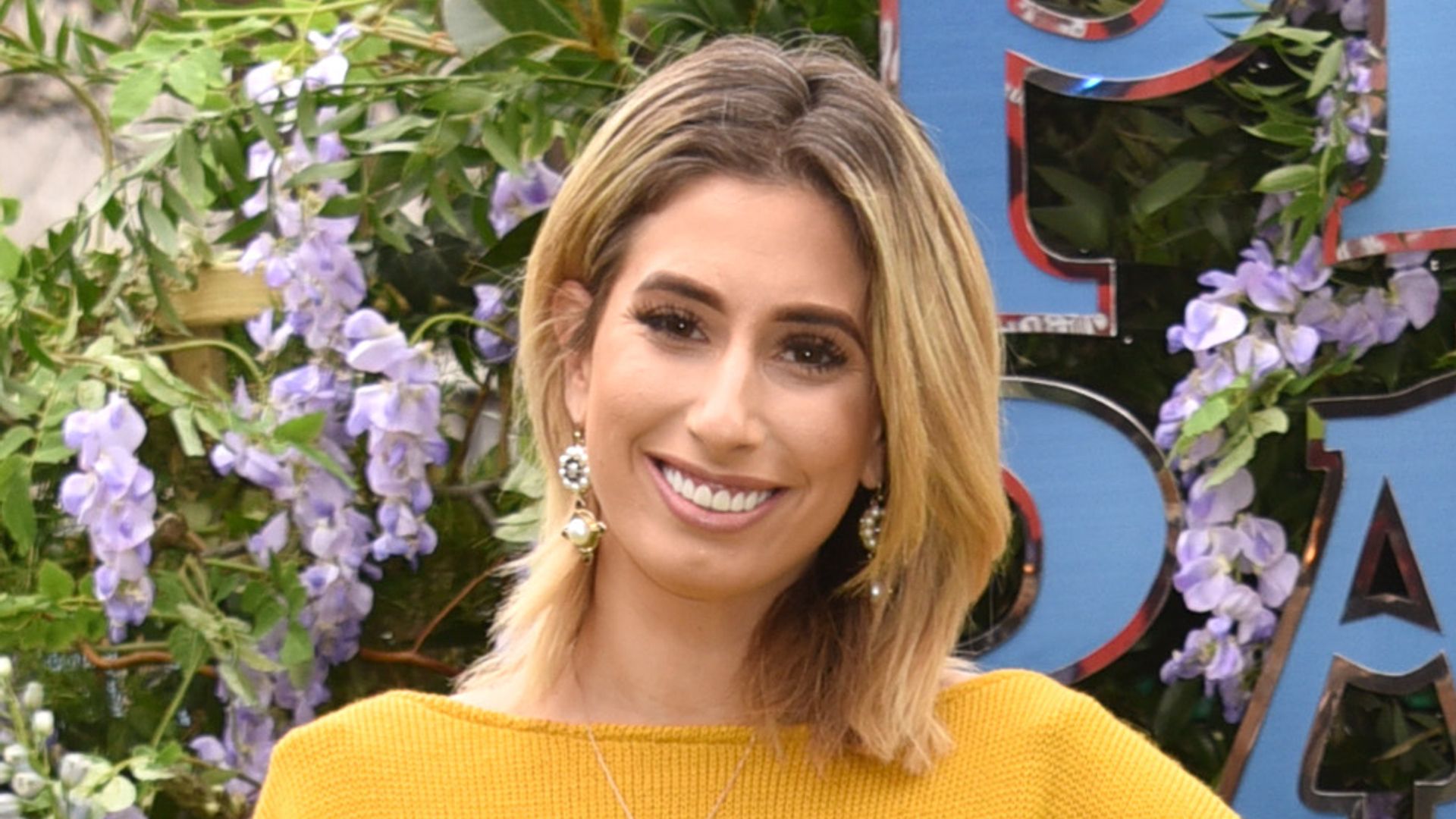 Stacey Solomon at a movie premiere in London
