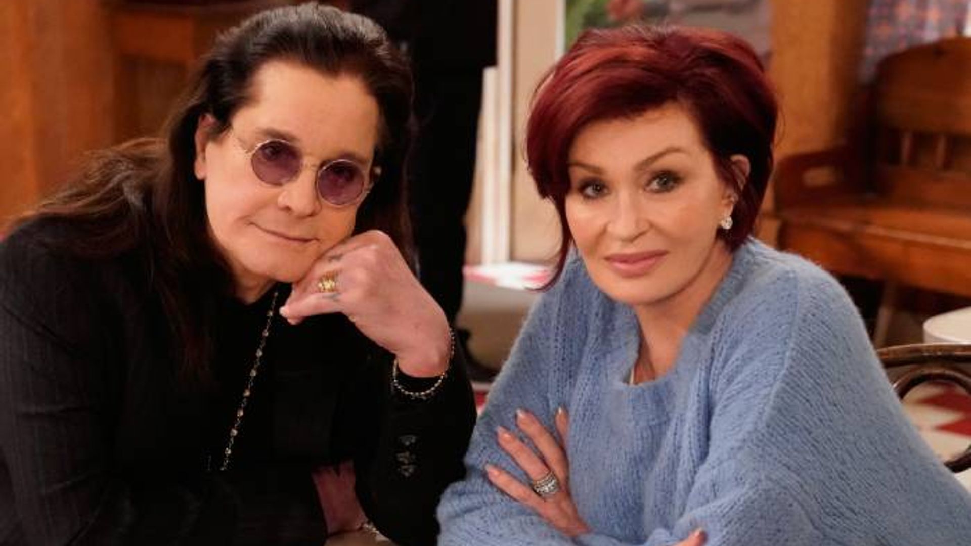 Sharon Osbourne's bittersweet clip from 'secret garden' with husband Ozzy