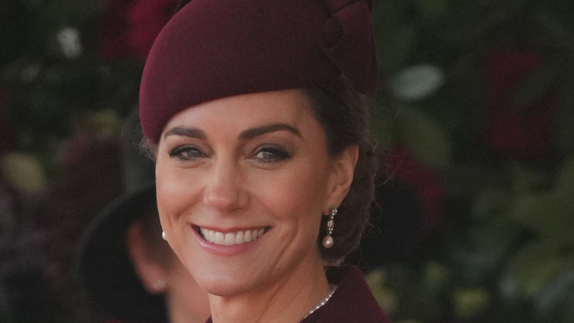 Princess Kate steals the scene in sculpted coat dress and Queen's jewels