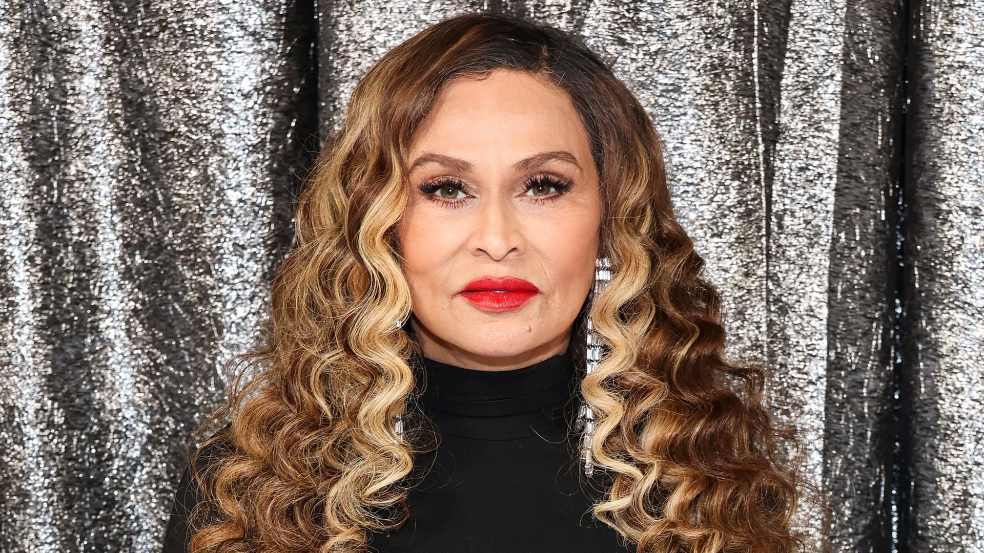 Ms. Tina Knowles attends the World Premiere of "Renaissance: A Film By Beyonce at Samuel Goldwyn Theater on November 25, 2023 in Beverly Hills, California