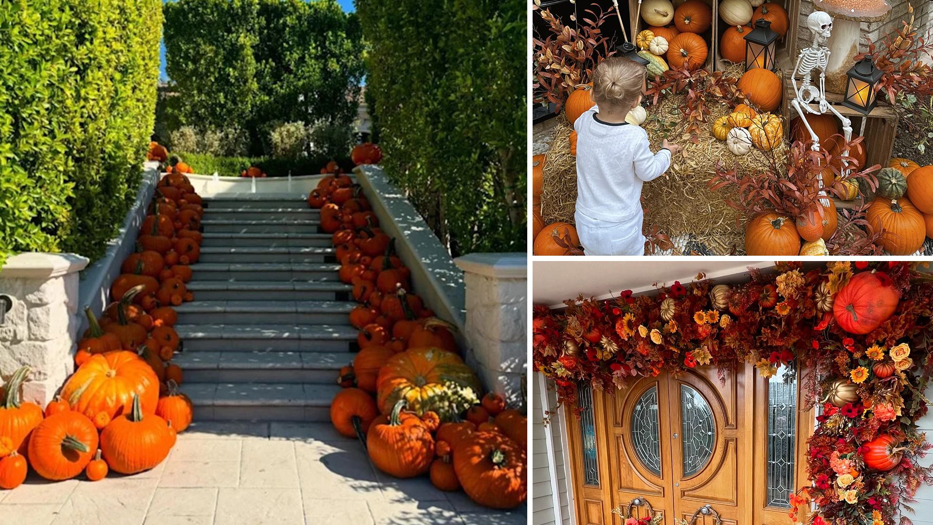 Spooktastic celebrity Halloween decor: Stacey Solomon, Kourtney Kardashian and Molly Mae Hague