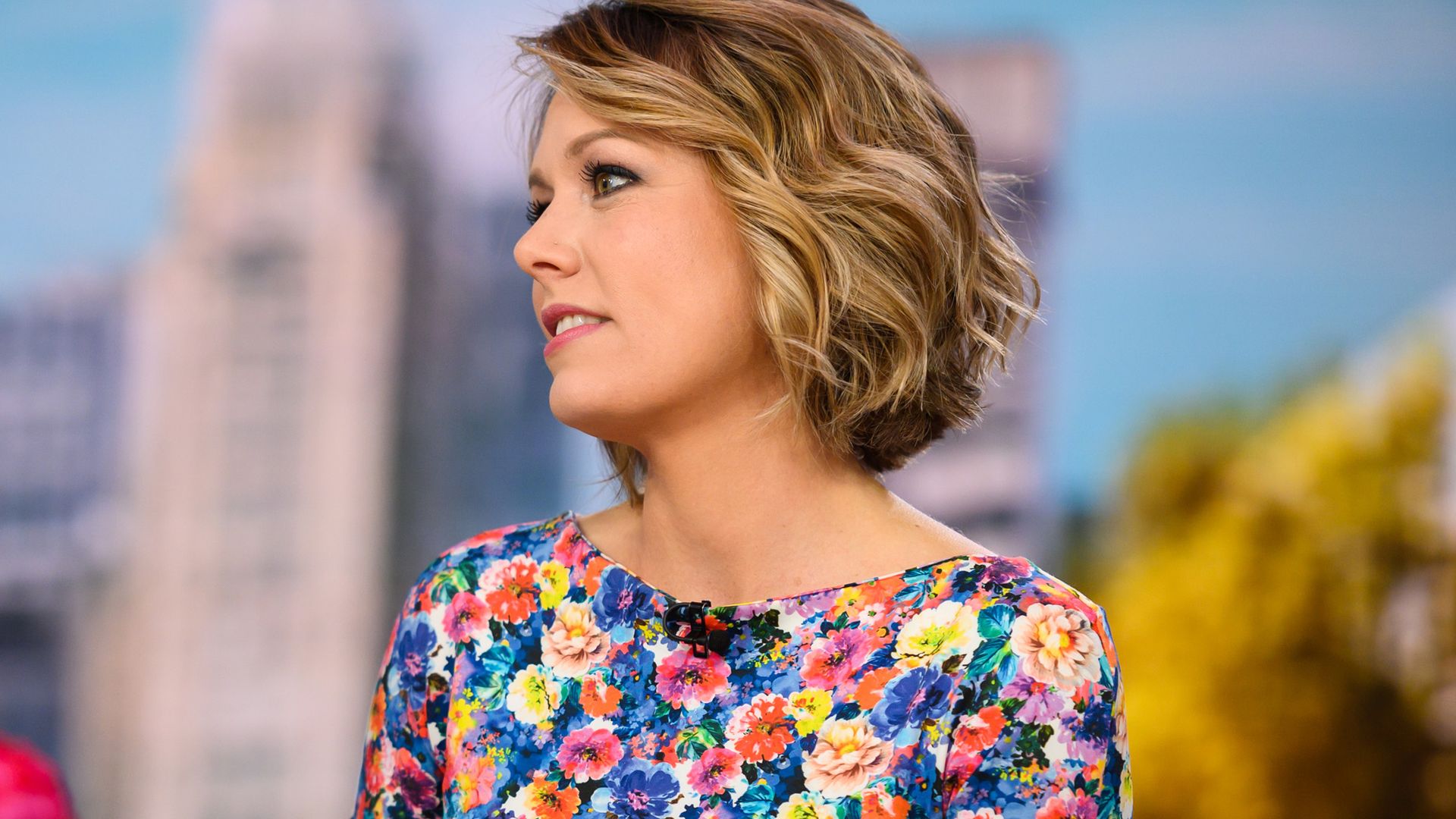 Dylan Dreyer in the Today Show studios