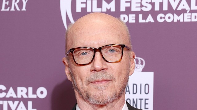 Paul Haggis in suit at premiere 