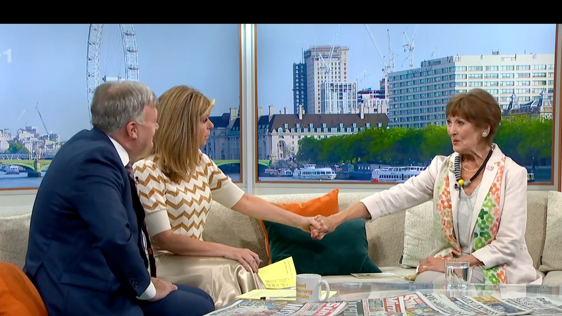 Kate Garraway shared a moment with Anita on GMB