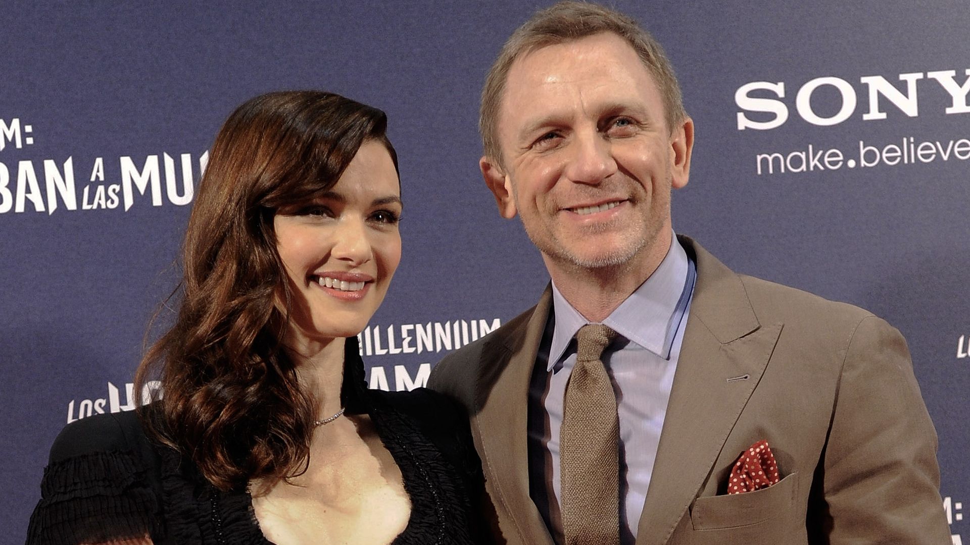 Rachel Weisz and Daniel Craig at the premiere of Millenium: The Girl With the Dragon Tattoo