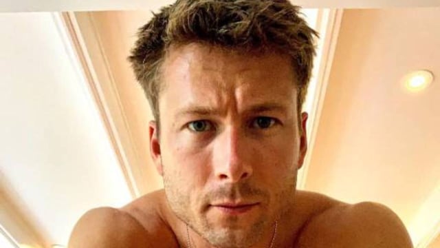 glen powell top gun shirtless