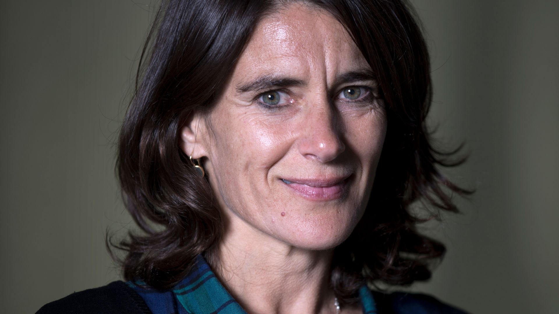 Acclaimed British novelist Esther Freud, pictured at the Edinburgh International Book Festival where she talked about her new book entitled 'Mr Mac and Me'. The three-week event is the world's biggest literary festival and is held during the annual Edinburgh Festival. The 2014 event featured talks and presentations by more than 500 authors from around the world and was the 31st edition of the festival. (Photo by Colin McPherson/Corbis via Getty Images)