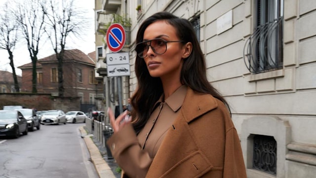 Maya Jama wears an all-brown look on her Instagram 