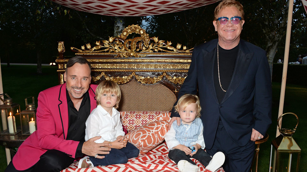 Elton John celebrates son Zachary's birthday in style - see cake