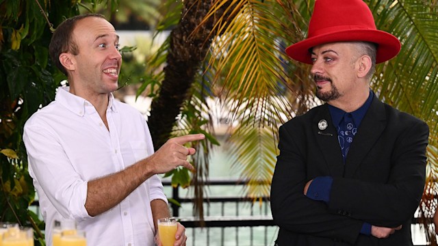 matt and boy george reunion