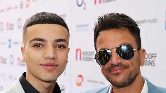 junior and peter andre