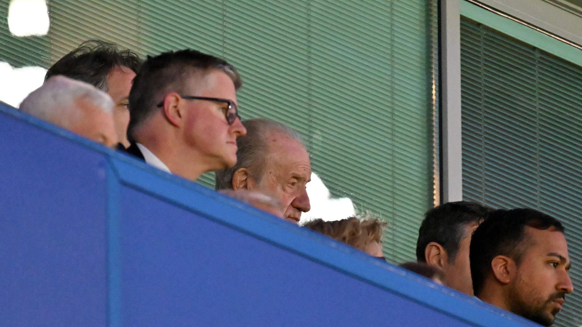 Juan Carlos attended the Champions League final in London on Tuesday