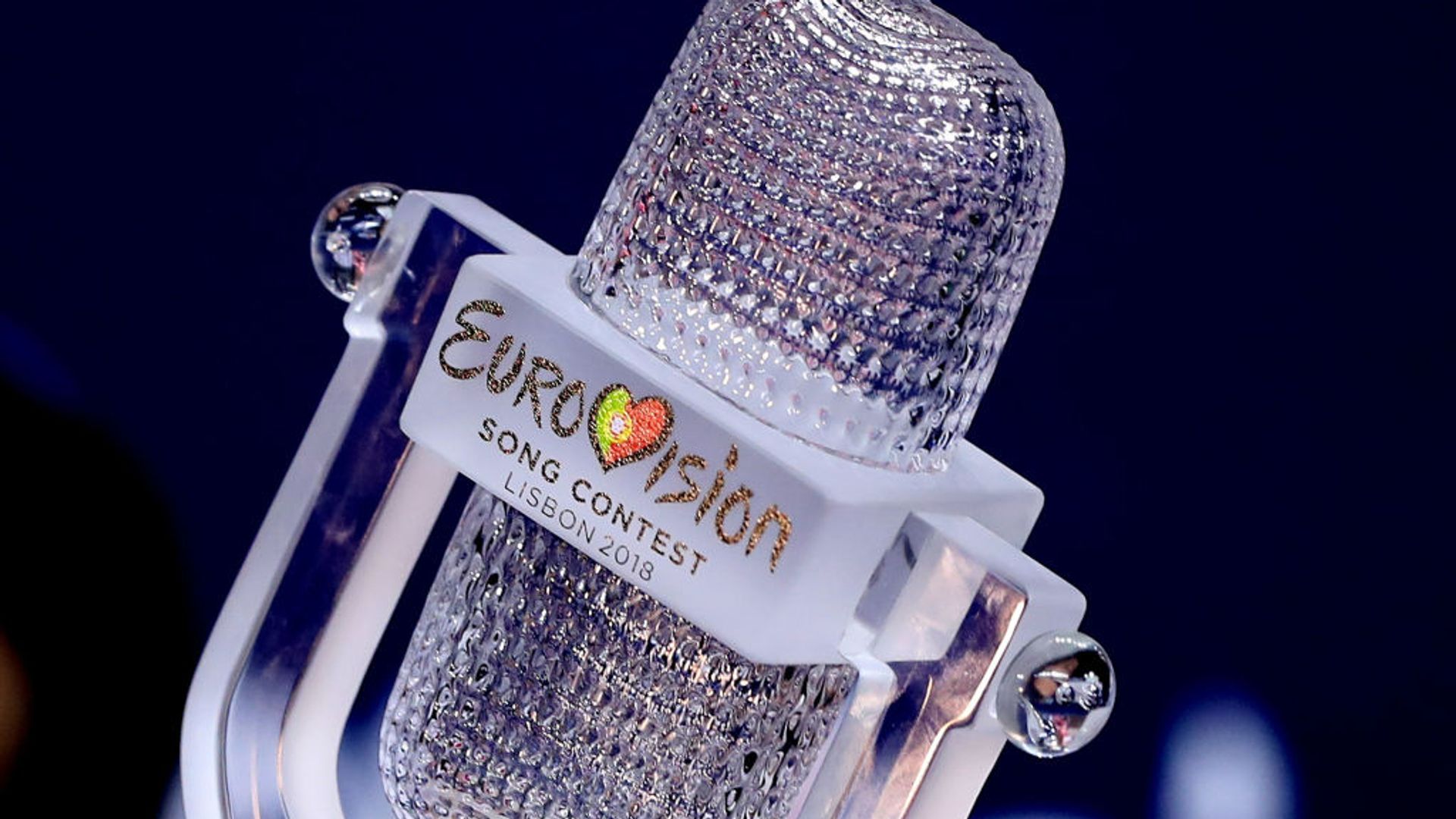 The Eurovision glass microphone 