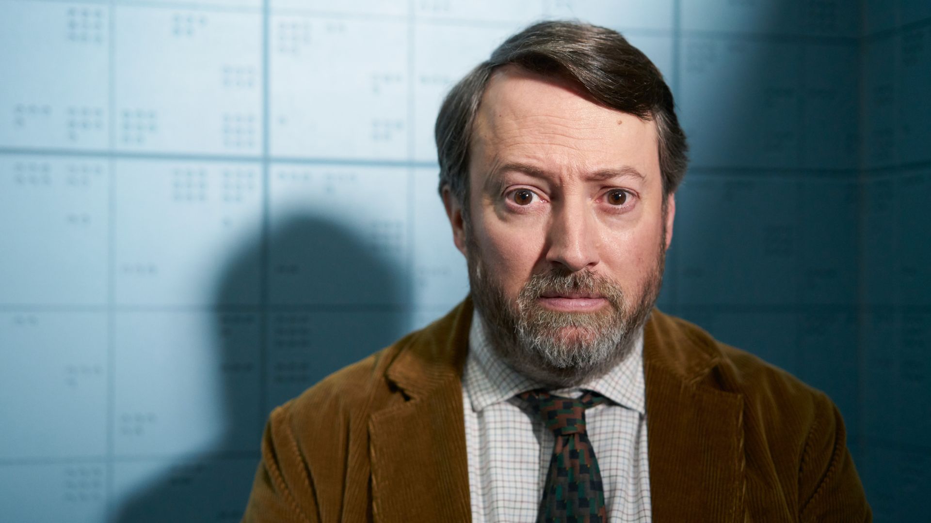 Ludwig: viewers have the same reaction to David Mitchell's new BBC detective show