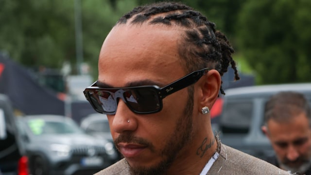 Lewis Hamilton at the Austrian Grand Prix in Spielberg, Austria, in June 2025