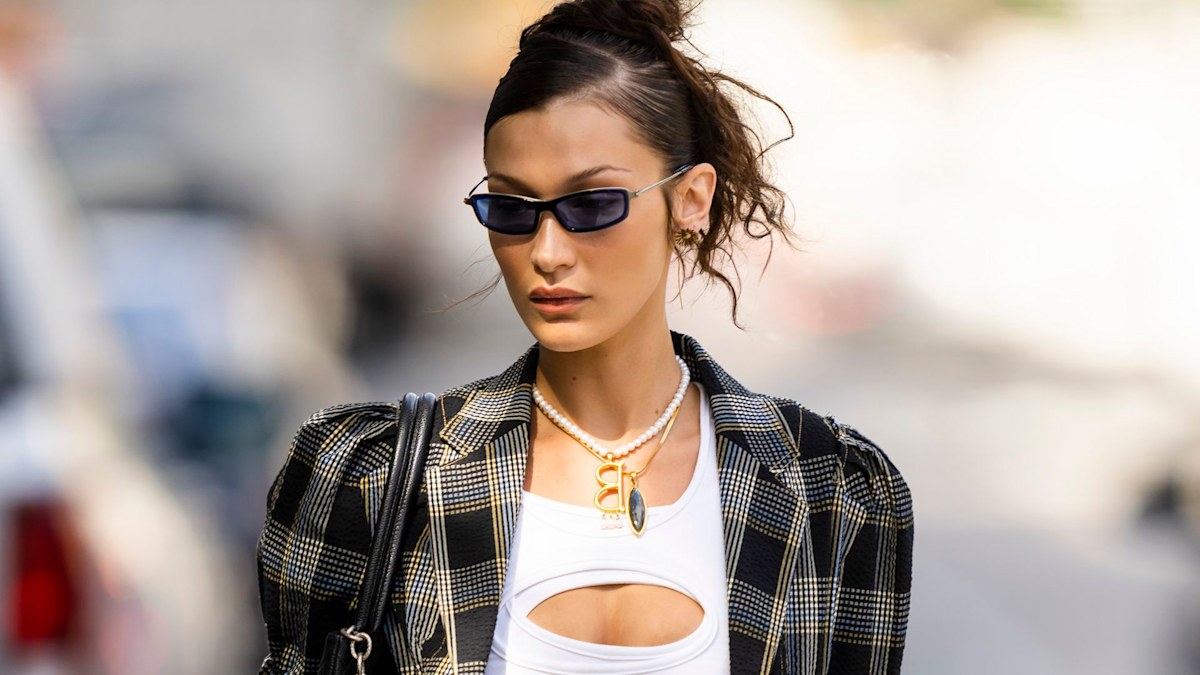 Bella Hadid styles out a mega fashion faux pas in statement jeans