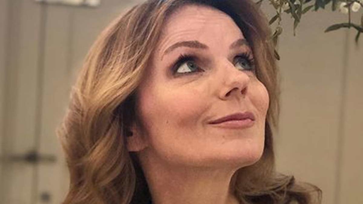 Geri Horner Dons Unexpected Colour To Show Off Short Hair Transformation Hello 