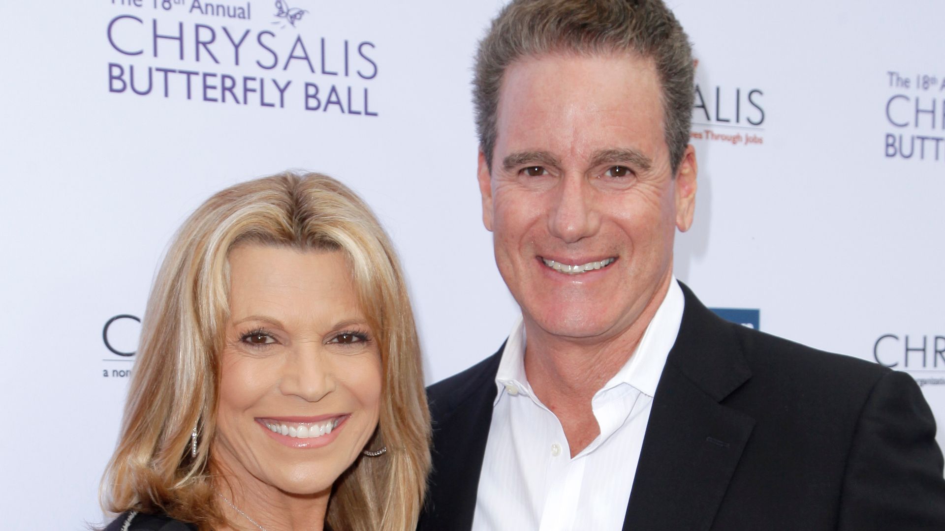 Vanna White and John Donaldson attend the 18th annual Chrysalis Butterfly Ball