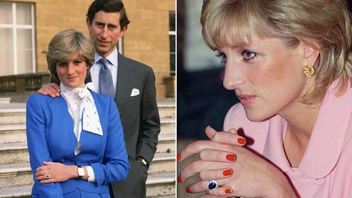 The story behind Princess Diana's engagement - the 123k engagement ring and  its legacy