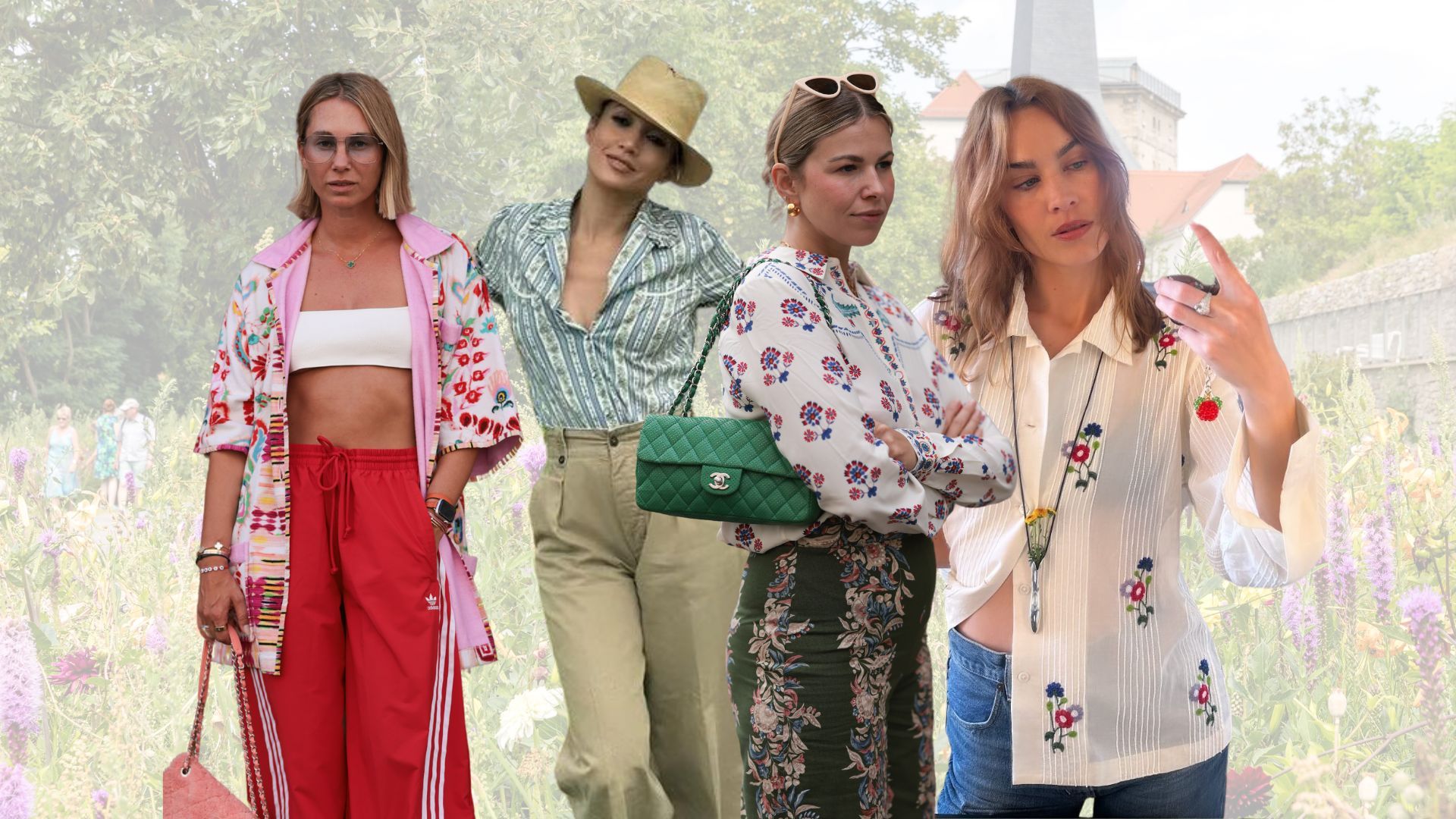 Floral shirts are the summer 2024 fashion trend nobody expected