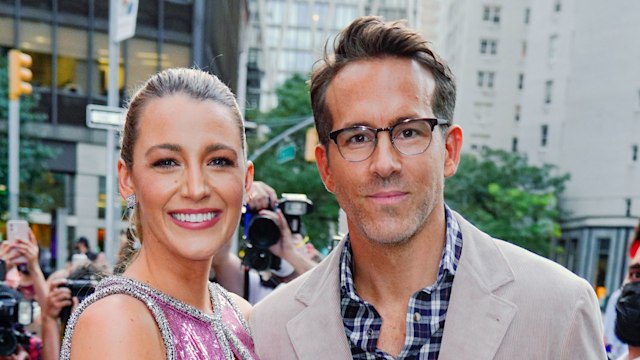 Blake Lively and Ryan Reynolds at 'Free Guy' Premiere on August 03, 2021 in New York City.