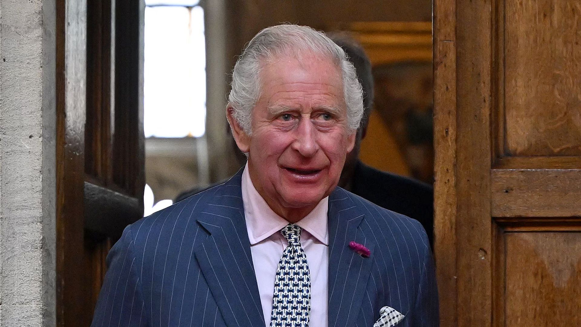King Charles III attends the Climate Innovation Forum at the Guildhall on June 28, 2023 