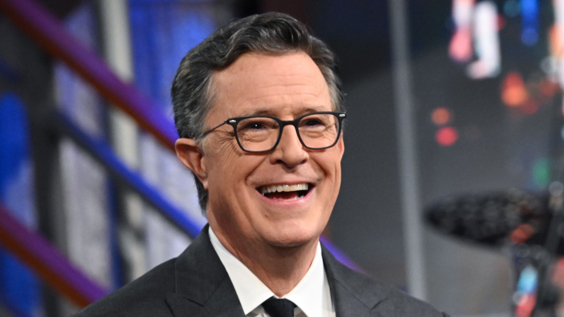 The Late Show with Stephen Colbert during Monday's July 21, 2025 show.