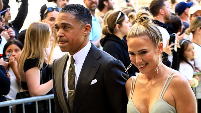 Amy Robach and TJ Holmes in LA