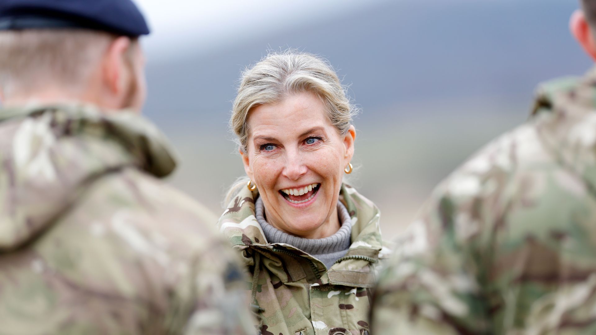 Duchess Sophie makes camo print cool as she rocks skinny jeans in new photos