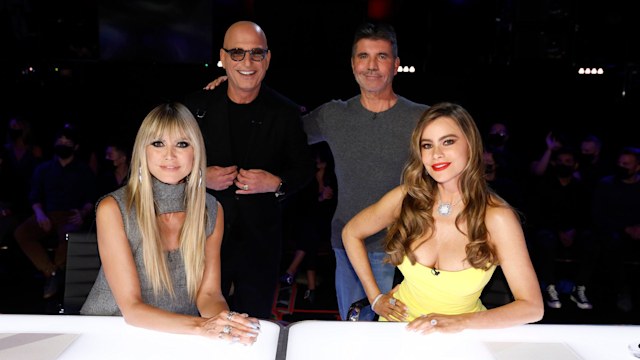 AMERICA'S GOT TALENT -- "Semi-Finals Results 1 Episode 1616 -- Pictured: Heidi Klum, Howie Mandel, Simon Cowell, Sofia Vergara