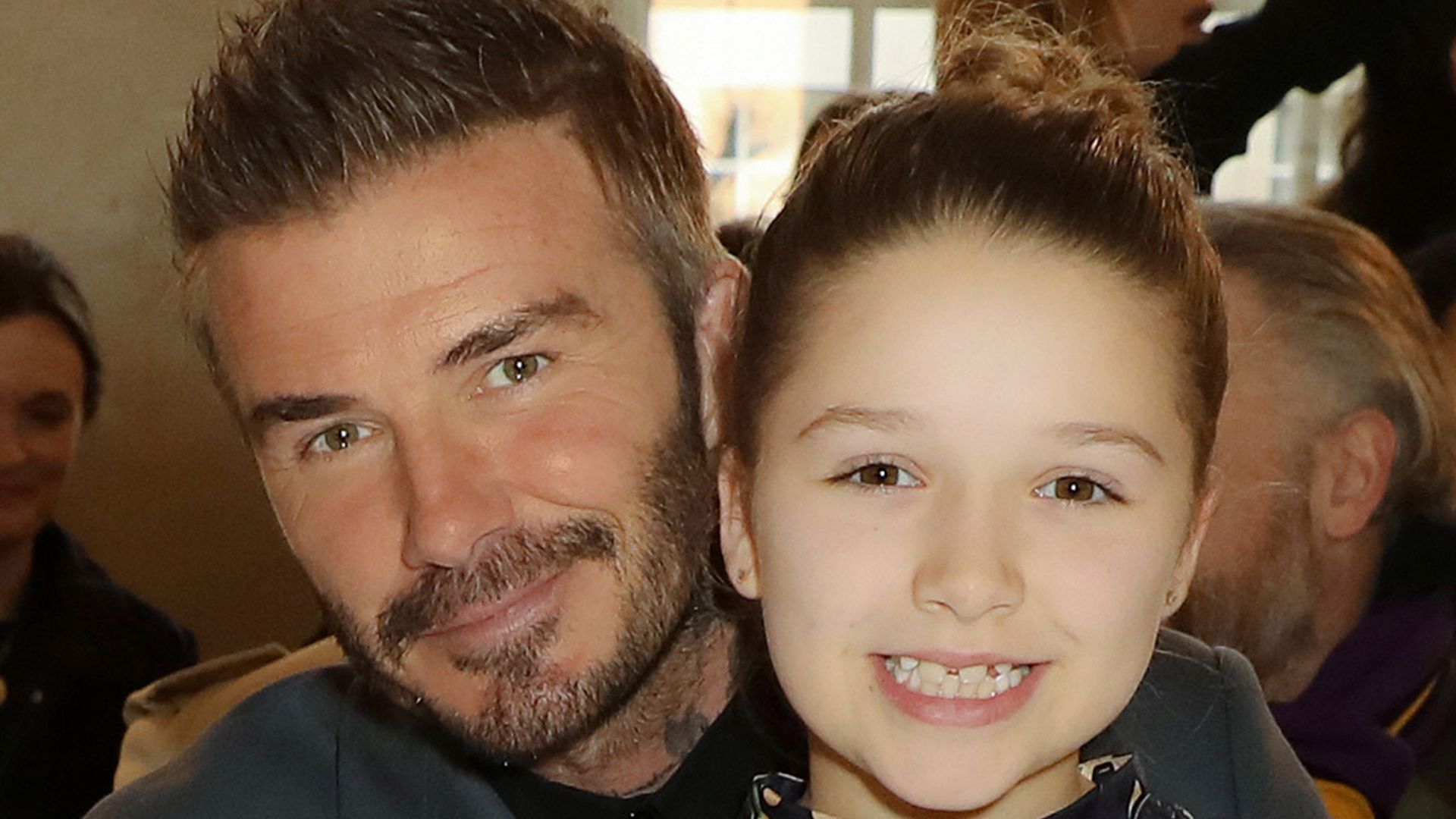 david beckham and harper