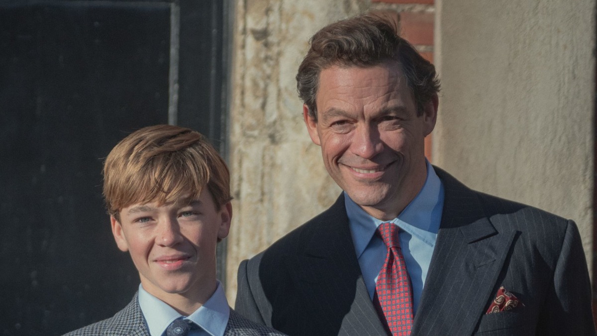 The Crown's Dominic West reveals why son didn't reprise Prince William