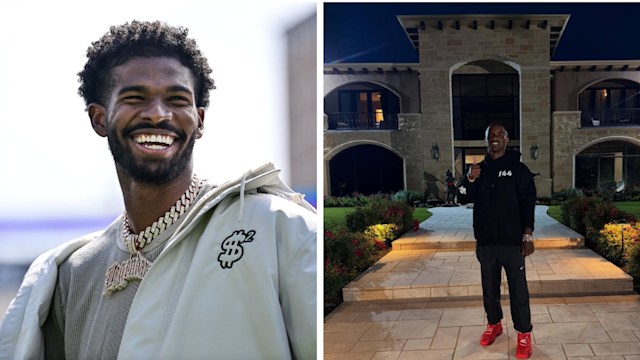Inside Shedeur Sanders' 5,000-acre Texas family ranch with a football field and private basketball court