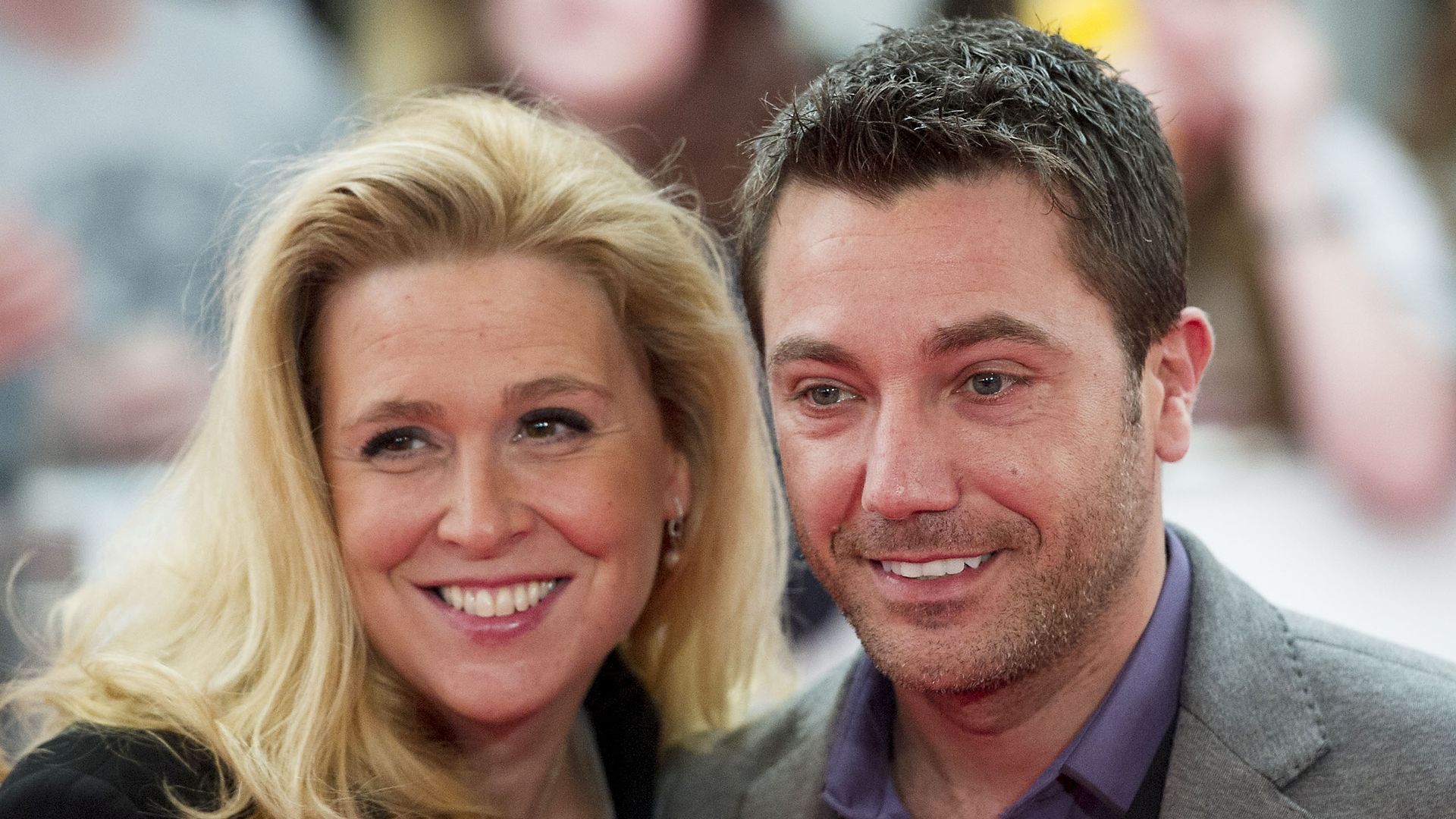 Gino D'Acampo with his wife Jessica 