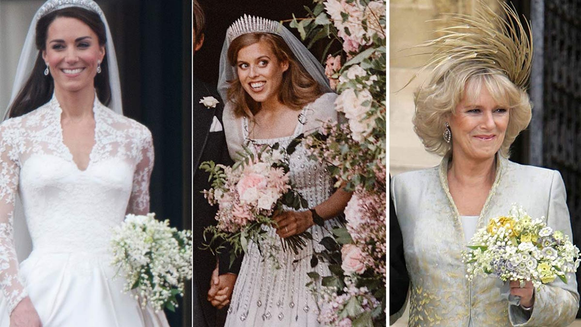 The prettiest royal wedding bouquets: Princess Beatrice, Kate Middleton,  Meghan Markle, and more