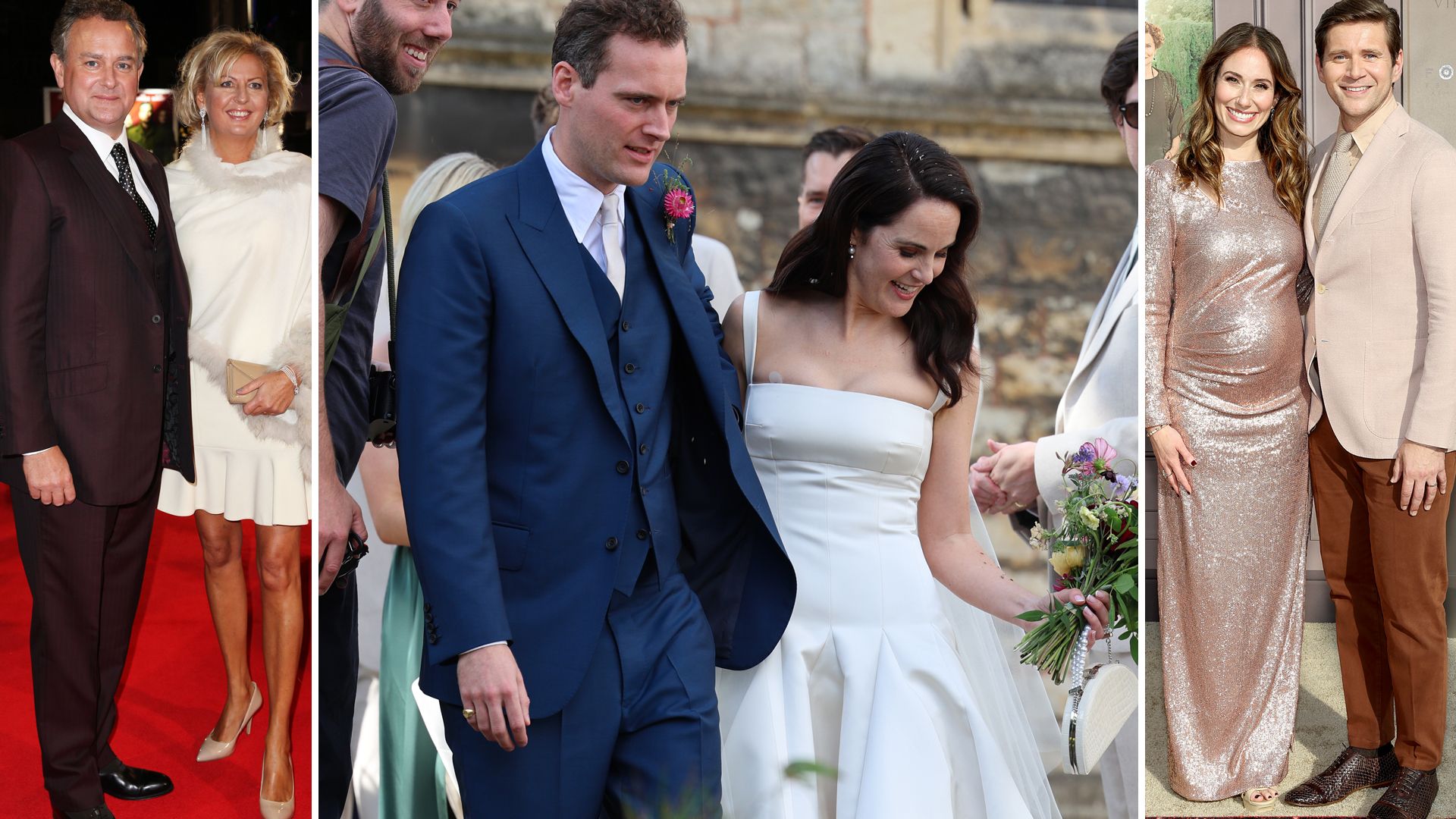Downton Abbey stars' fairytale weddings: Michelle Dockery's art gallery ...