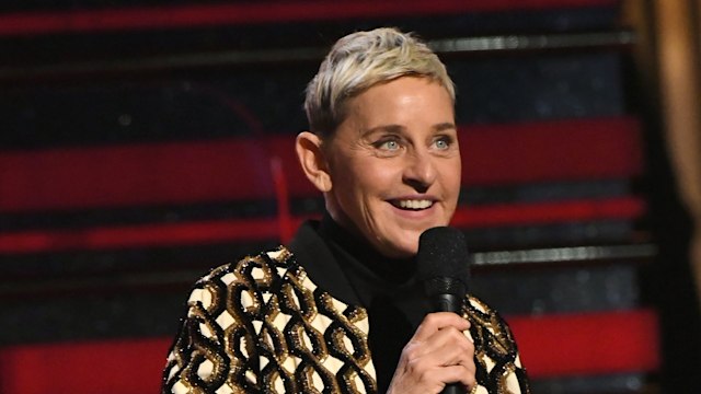 Ellen DeGeneres speaks onstage during the 62nd Annual GRAMMY Awards at Staples Center on January 26, 2020 in Los Angeles, California