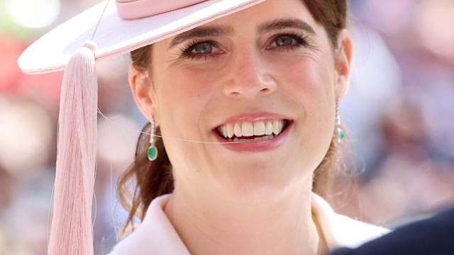 Eugenie was glowing