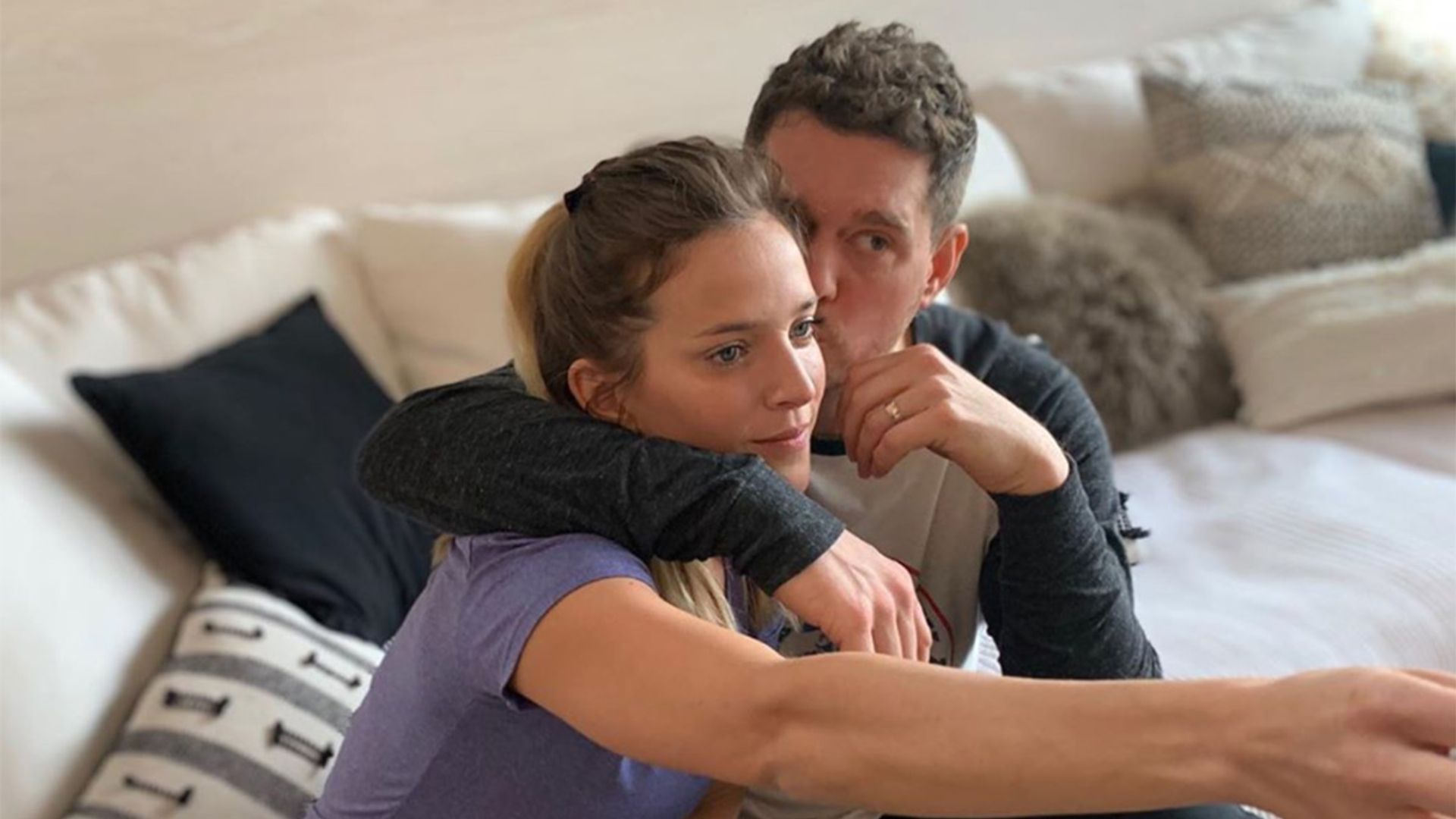 Michael Buble's wife Luisana Lopilato thanks fans after being forced to defend her marriage