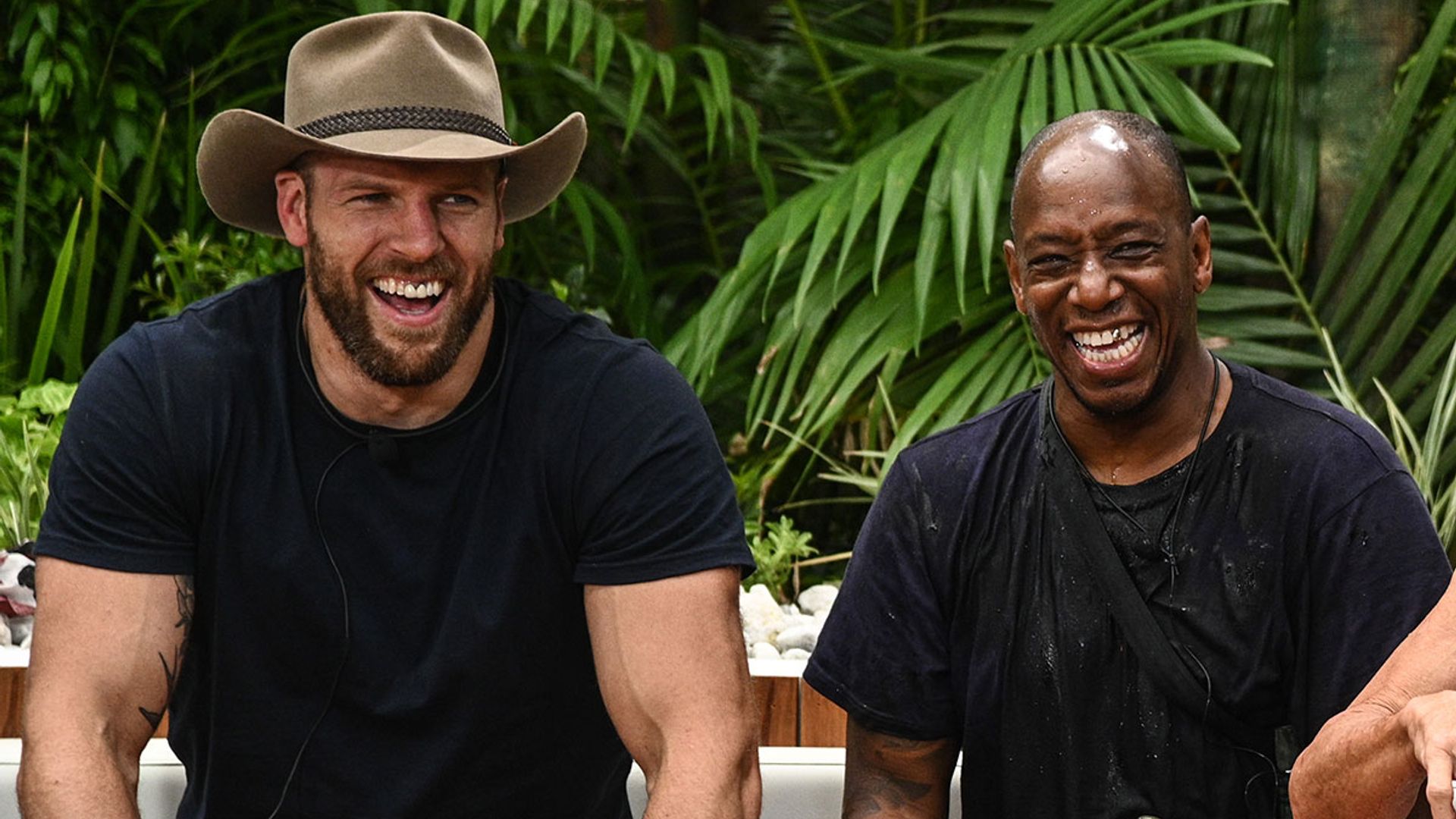 James and ian im a celeb