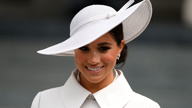 Meghan Markle at Platinum Jubilee celebrations