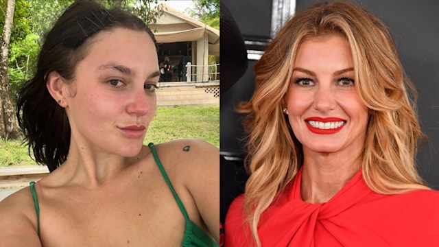 Gracie McGraw and Faith Hill split