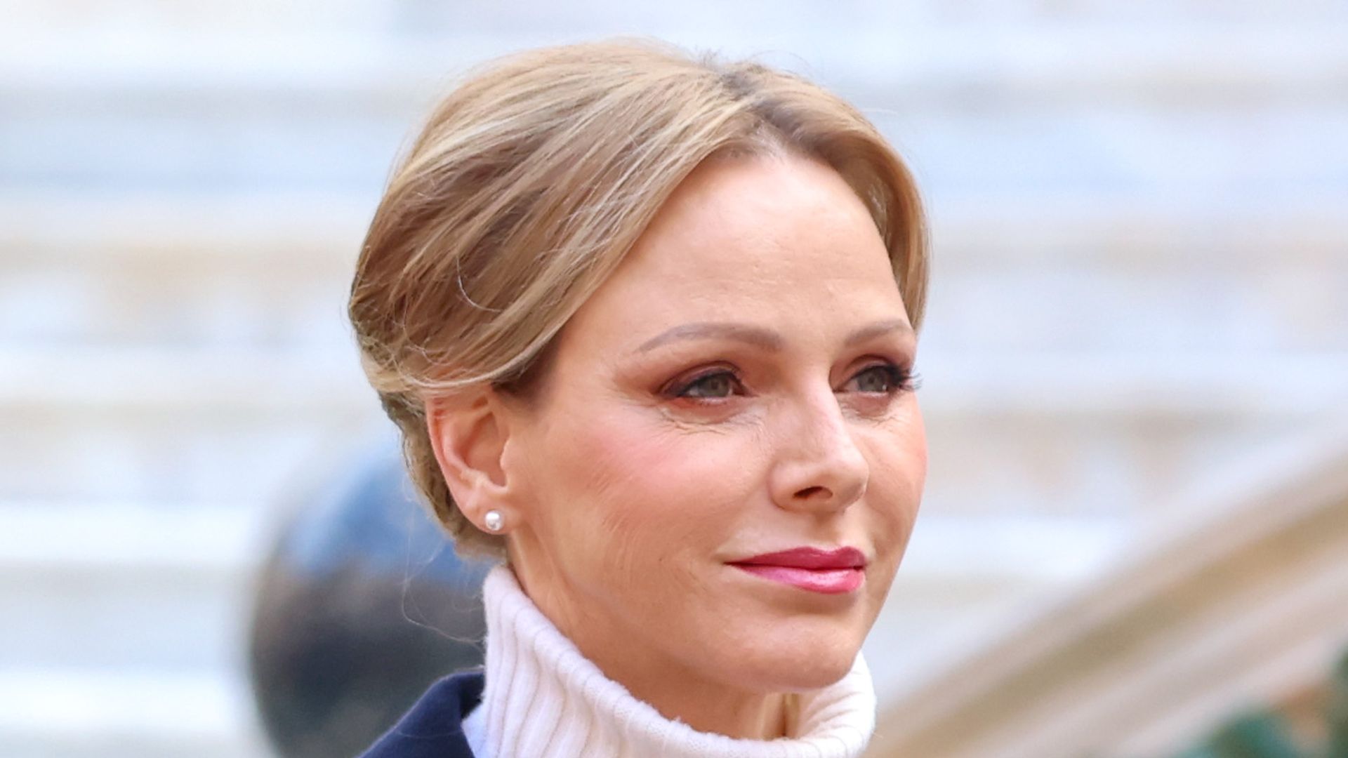 Louis Ducruet, Prince Jacques of Monaco, Princess Stephanie of Monaco, Princess Gabriella of Monaco and Princess Charlene of Monaco attend the Monaco Christmas Tree Ceremony on December 17, 2025