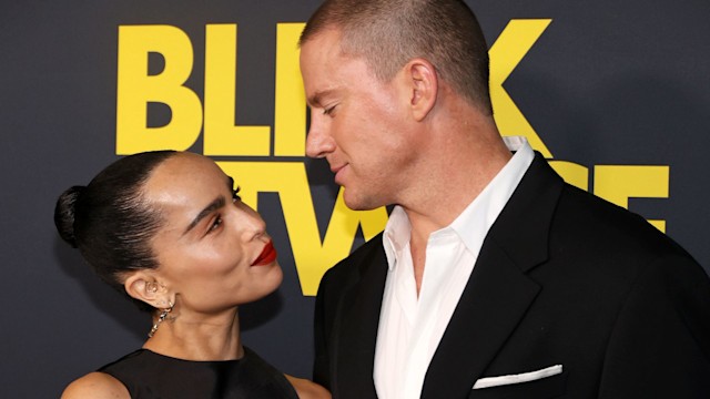 zoe kravitz channing tatum blink twice premiere la