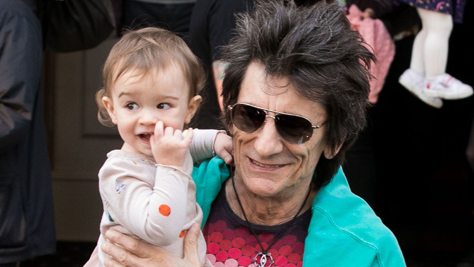 ronnie wood baby daughter